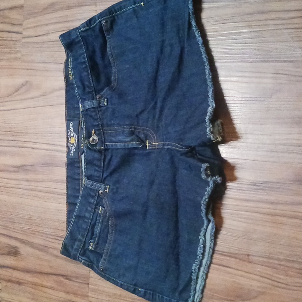 dark blue Jean short